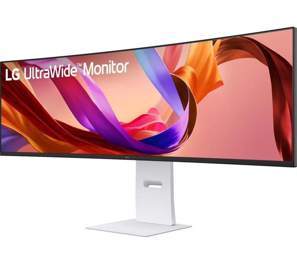 LG UltraWide 49U950A-W UltraWide Dual Quad HD 49&rdquo; Curved Nano IPS LCD Monitor - White image number 14 of 15