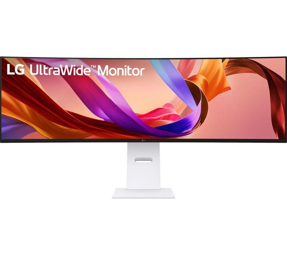 LG UltraWide 49U950A-W UltraWide Dual Quad HD 49&rdquo; Curved Nano IPS LCD Monitor - White image number 15 of 15