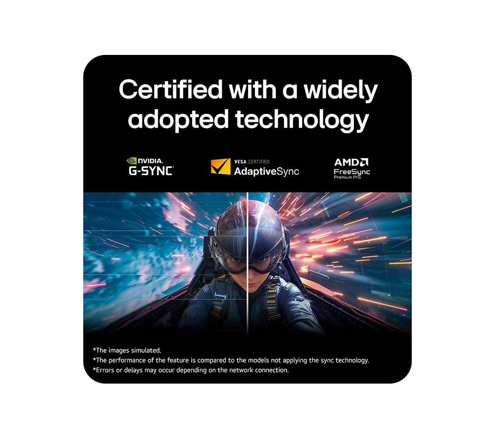 LG UltraGear GX7 27GX700A-B.AEK Quad HD 27" OLED Gaming Monitor - Black image number 7 of 26