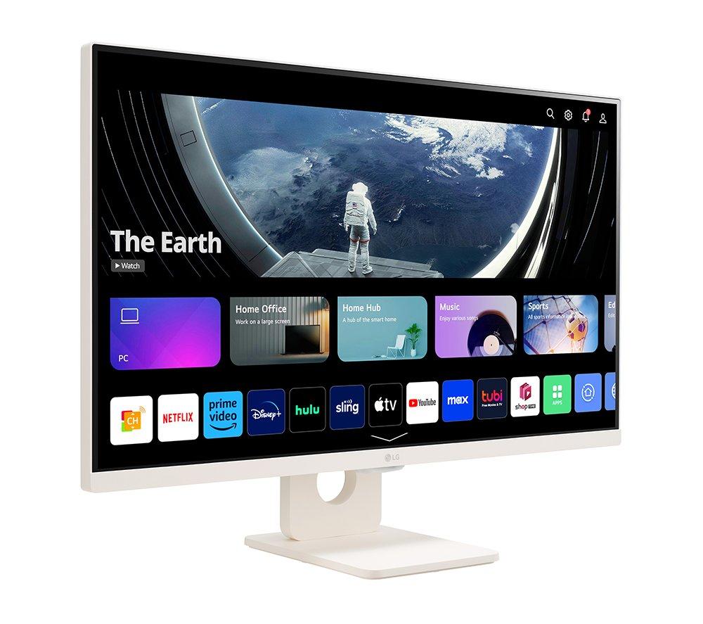 LG MyView Smart 27U511SA-W.AEK Full HD 27" IPS LCD Monitor - White image number 14 of 15