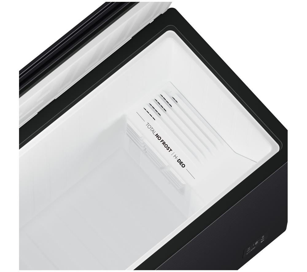 HAIER HCE300NFEK Chest Freezer - Dark Inox image number 3 of 4