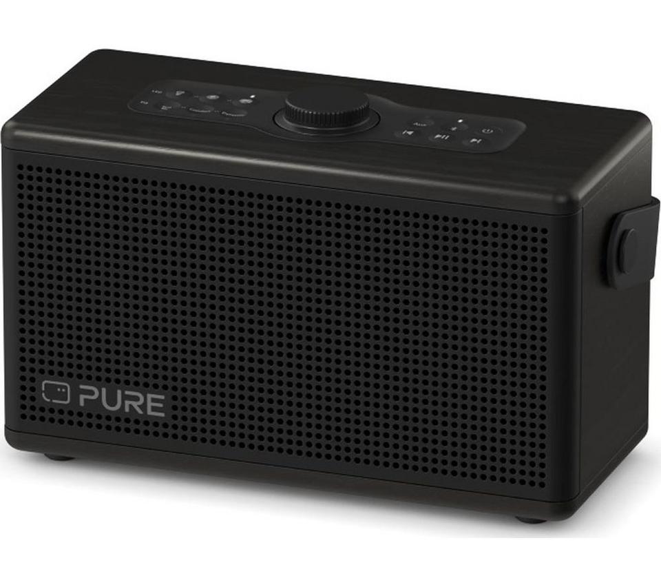 PURE Classic Aura Portable Bluetooth Speaker - Black