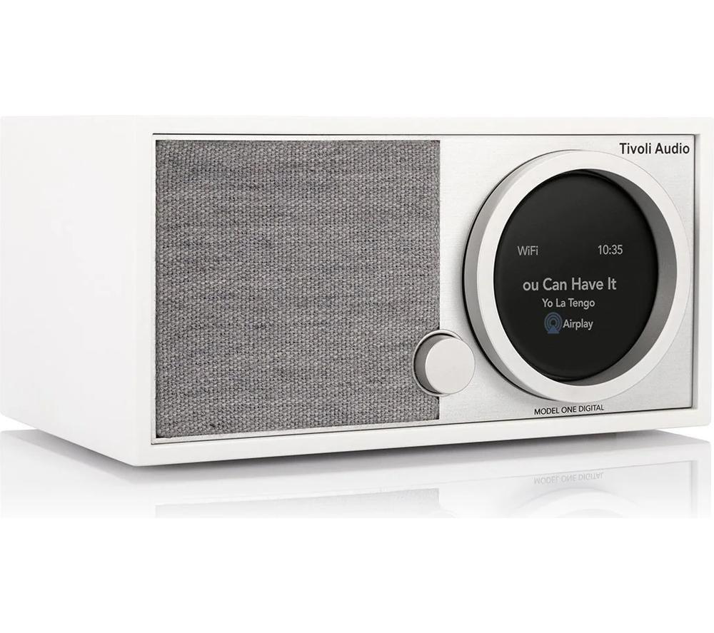 TIVOLI Model One Gen2 DAB+/FM Bluetooth Radio - White & Grey image number 2 of 3