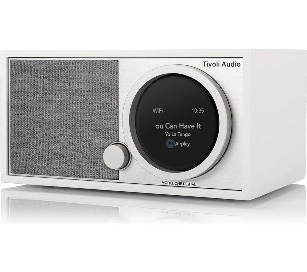 TIVOLI Model One Gen2 DAB+/FM Bluetooth Radio - White & Grey image number 3 of 3