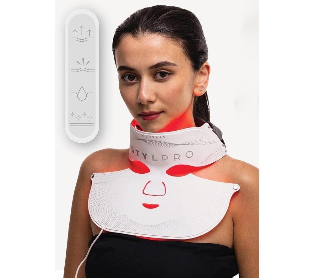 STYLPRO Wavelength Pro 5-in-1 LED Face Mask - White image number 2 of 2