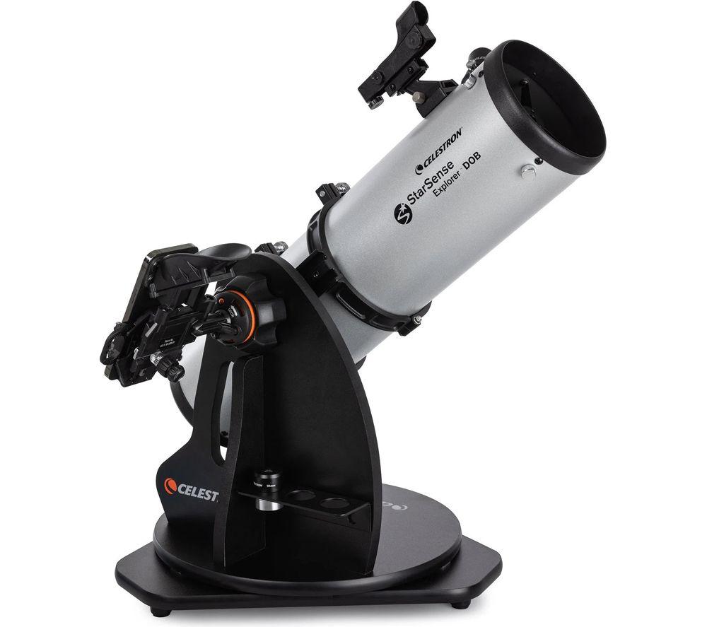 CELESTRON StarSense Explorer 22481-CGL 130AZ Tabletop Dobsonian Telescope - Silver image number 6 of 18