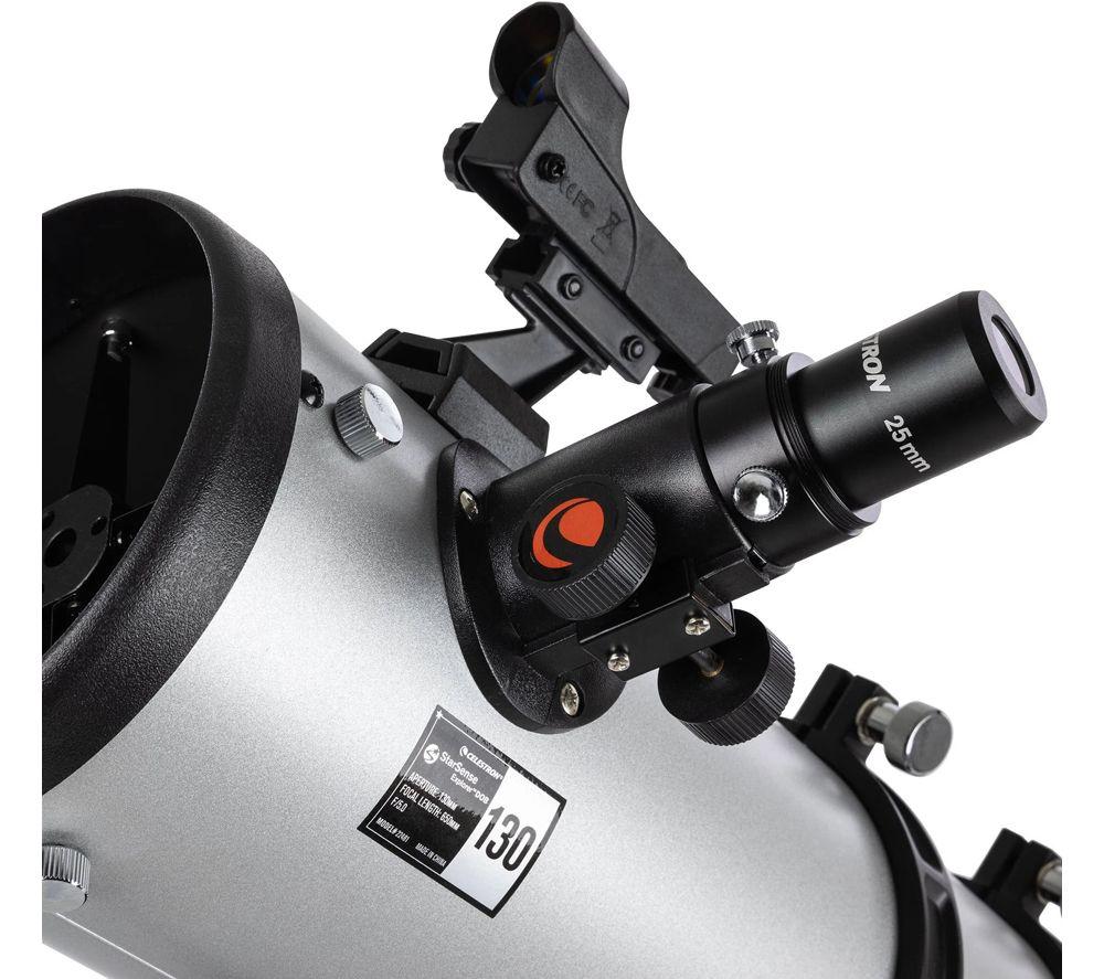 CELESTRON StarSense Explorer 22481-CGL 130AZ Tabletop Dobsonian Telescope - Silver image number 13 of 18