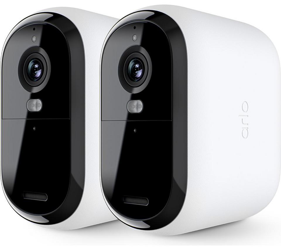 ARLO Essential 3 XL 2K Quad HD WiFi Security Camera - 2 Cameras, White