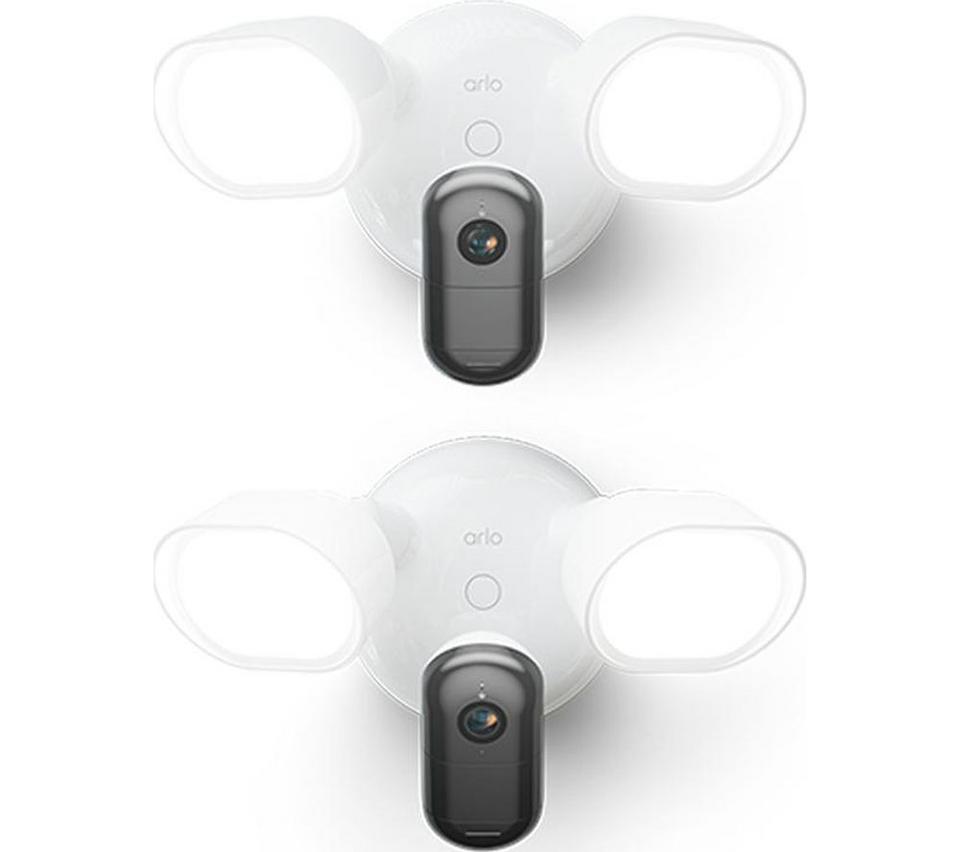 ARLO Pro Floodlight 2K WiFi Security Camera - Pack of 2