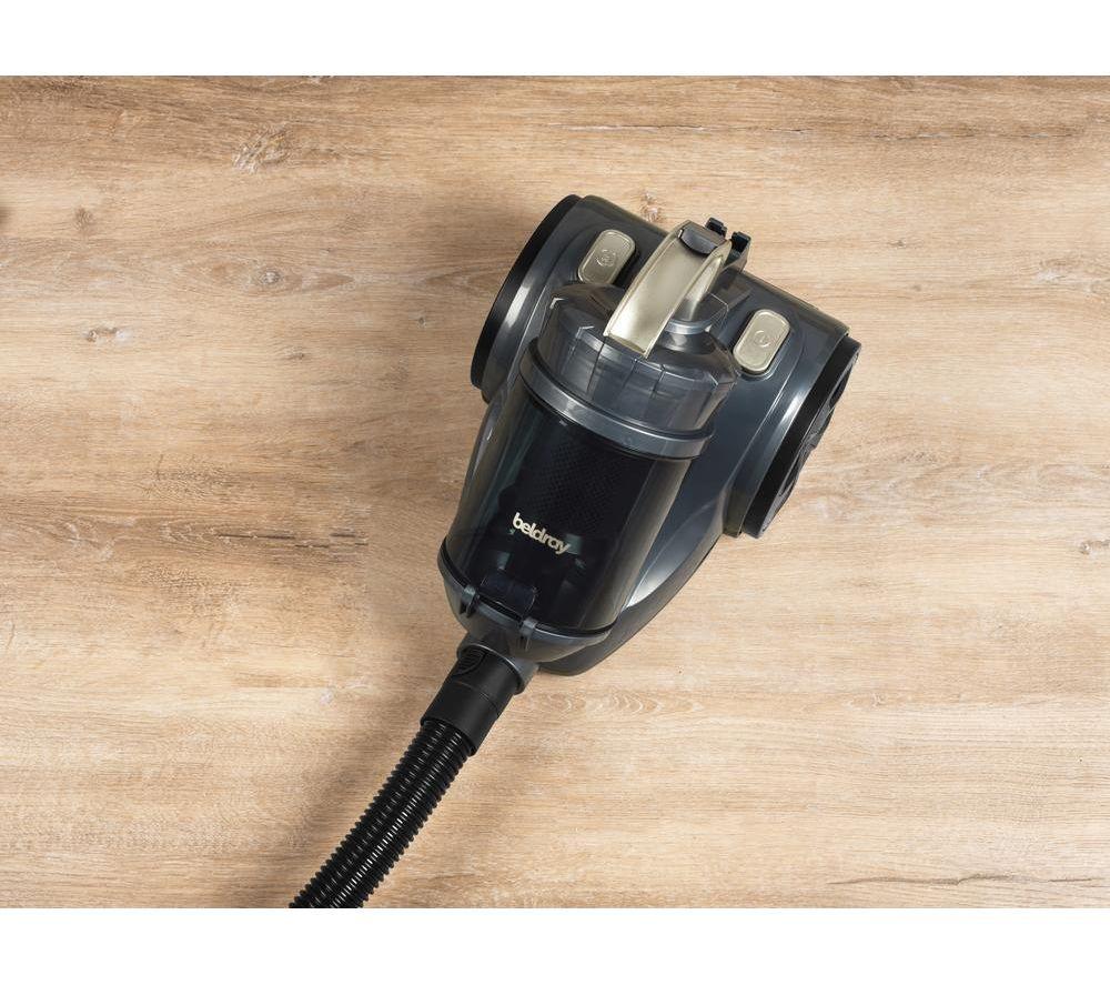 BELDRAY BEL02188 Cylinder Bagless Vacuum Cleaner - Grey image number 4 of 4