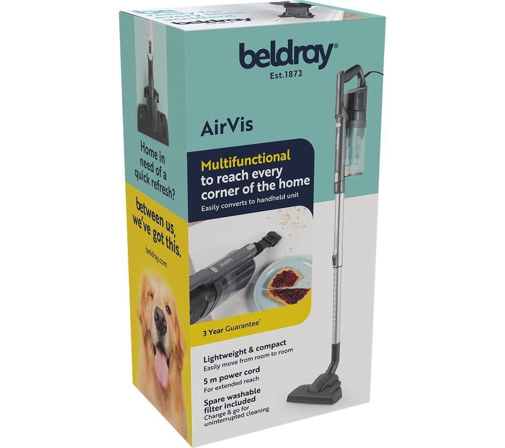 BELDRAY AirVis Beldray AirVis Vacuum Cleaner Floor - Grey image number 4 of 8