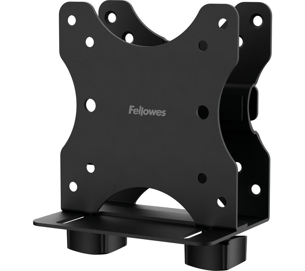 FELLOWES VESA Thin Client Fixed CPU Holder, Black