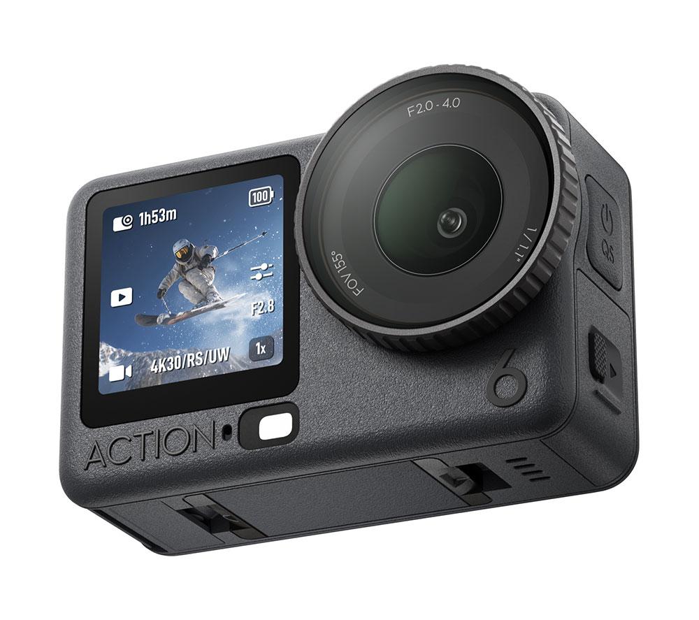 Dji Osmo Action 6 4K Ultra Hd Action Camera - Black, Black