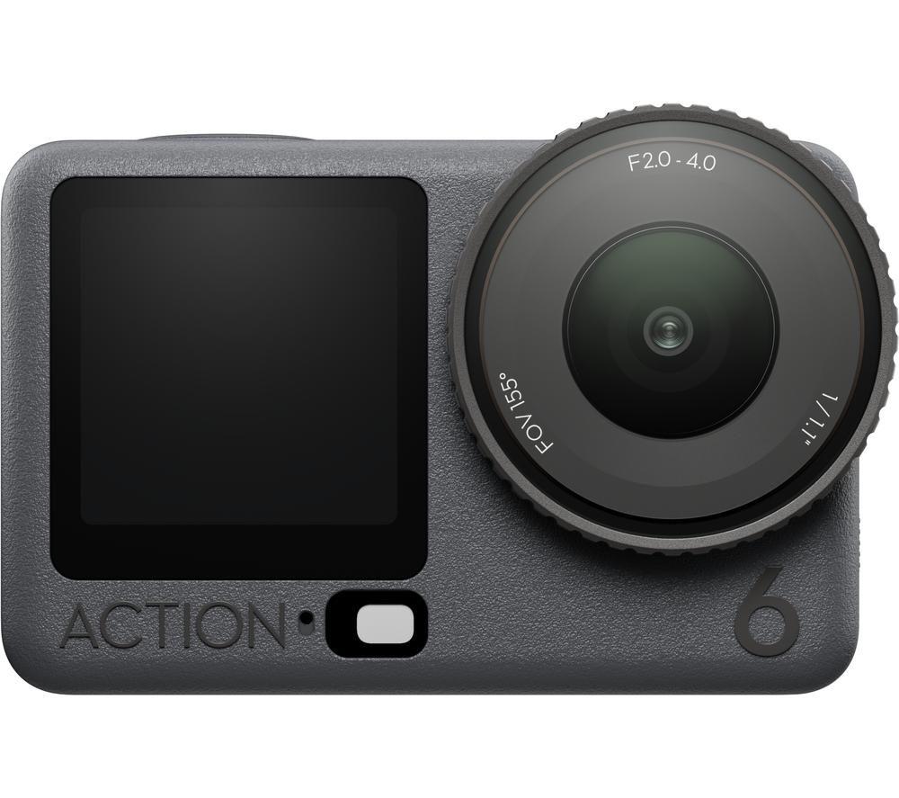 DJI Osmo Action 6 4K Ultra HD Action Camera - Black