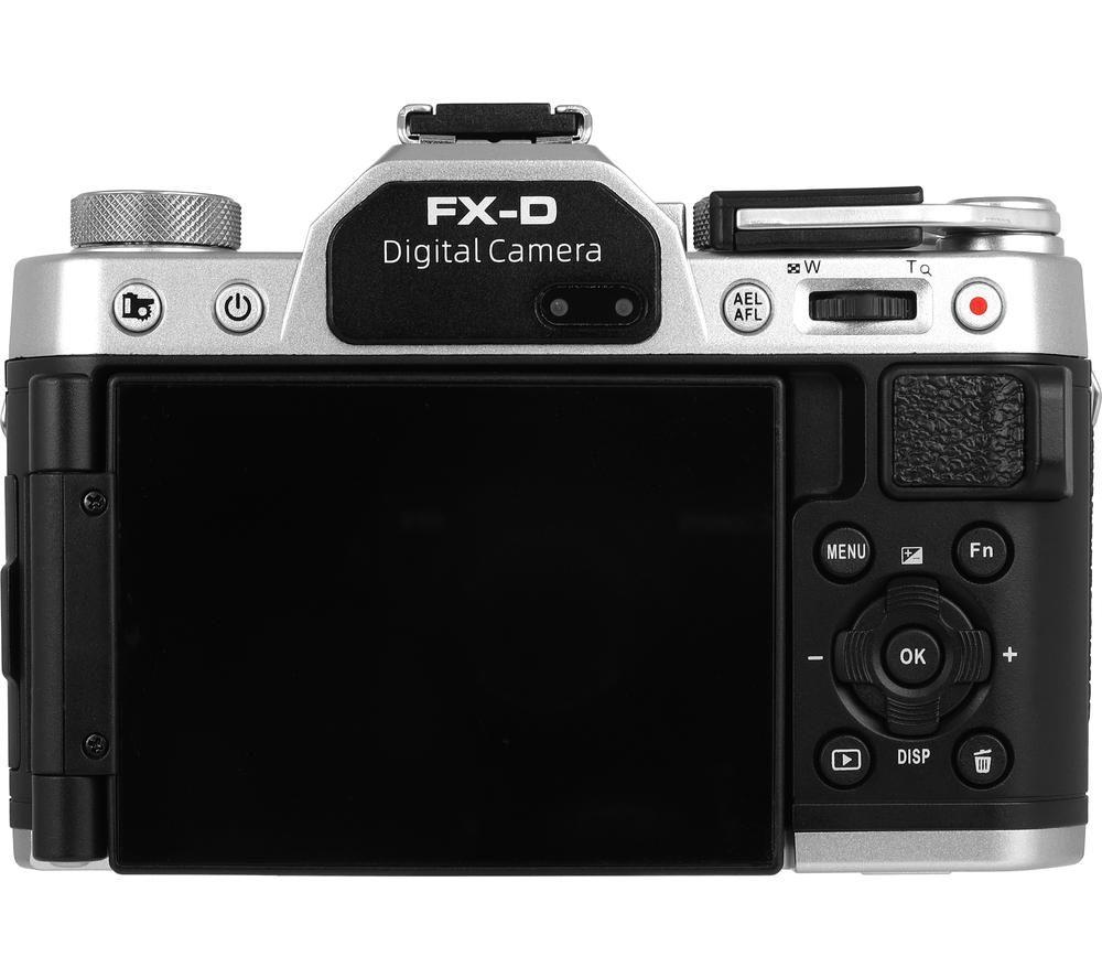 YASHICA FX-D 100 Digital Film Simulation Camera - Silver & Black image number 5 of 6