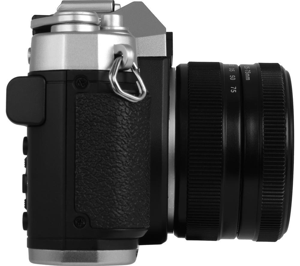YASHICA FX-D 100 Digital Film Simulation Camera - Silver & Black image number 6 of 6