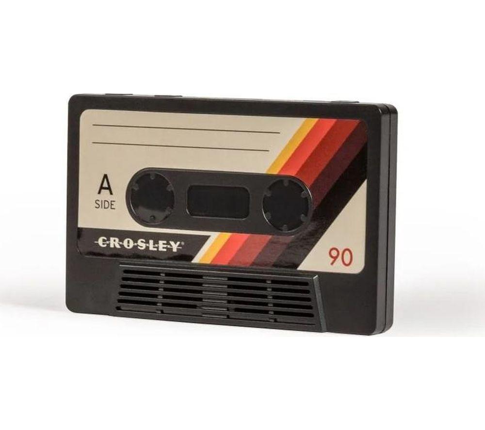 CROSLEY Cassette Tape CR3045A Portable Bluetooth Speaker - Classic Black image number 7 of 8