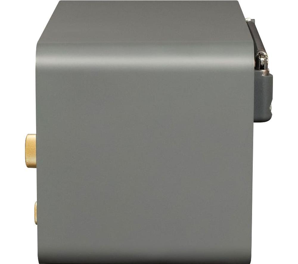 CROSLEY Tribute CR3036D-CL FM Bluetooth Radio - Charcoal image number 4 of 5