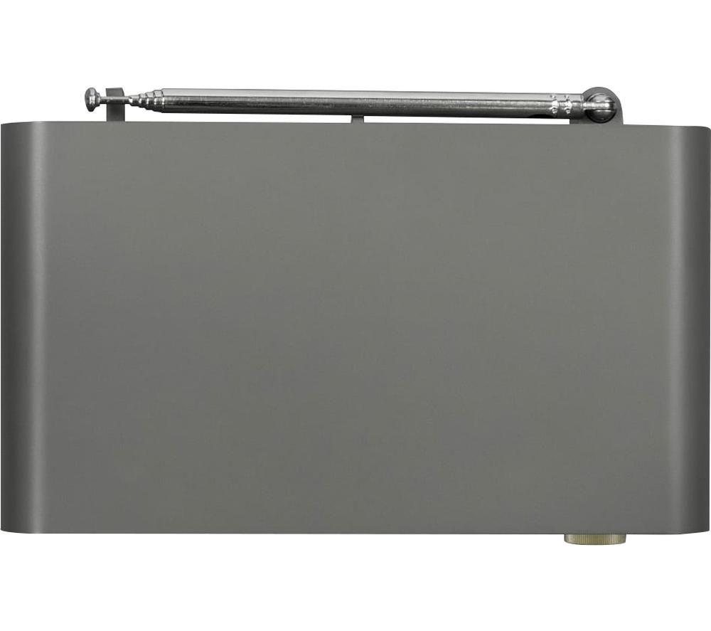 CROSLEY Tribute CR3036D-CL FM Bluetooth Radio - Charcoal image number 5 of 5