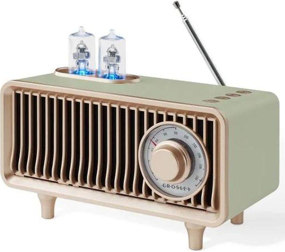 CROSLEY Milton CR3043A FM Retro Bluetooth Radio - Mint Green image number 2 of 6