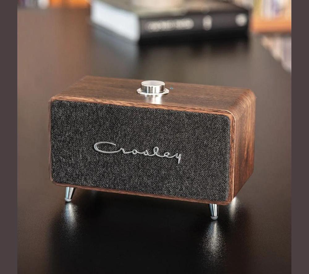 CROSLEY Stanza CR3049A Portable Bluetooth Speaker - Walnut image number 6 of 6