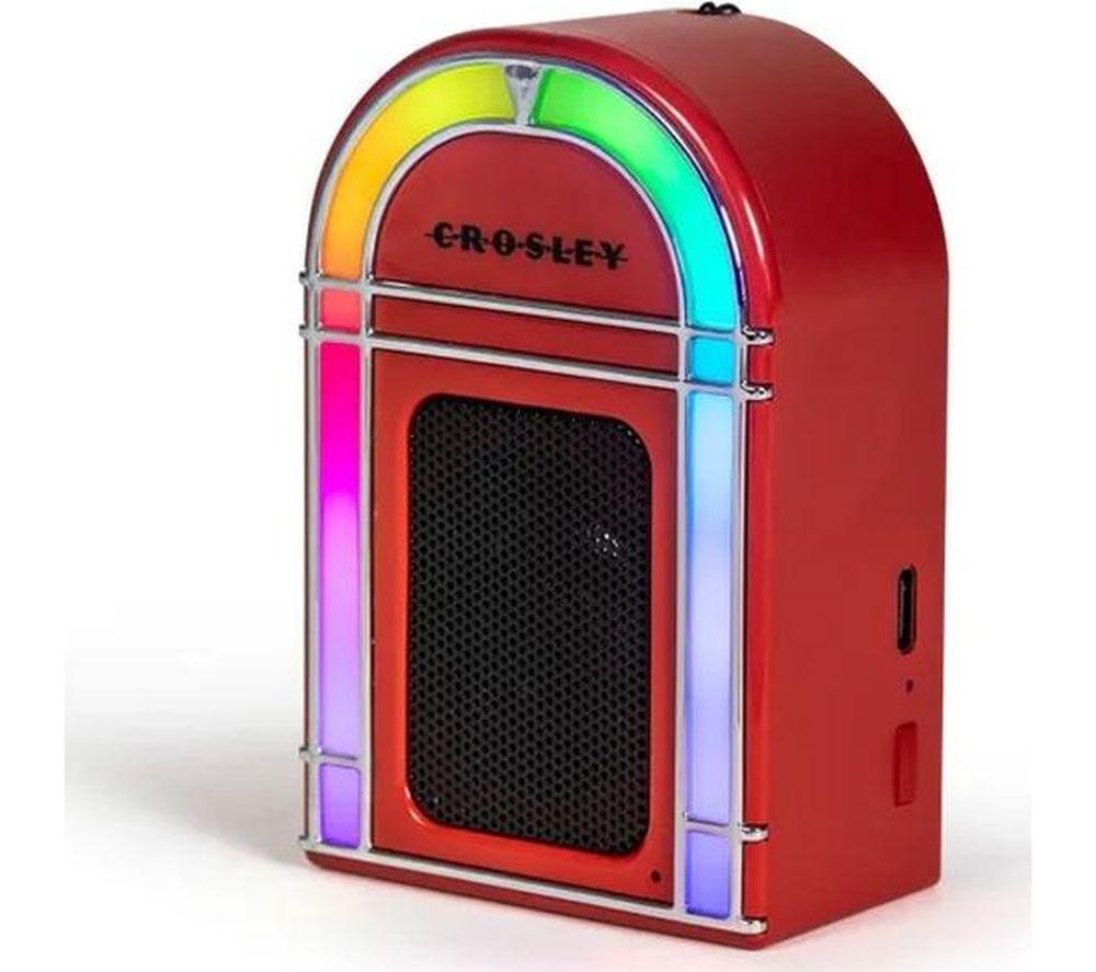 CROSLEY Mini Jukebox Portable Bluetooth Speaker - Red image number 5 of 9
