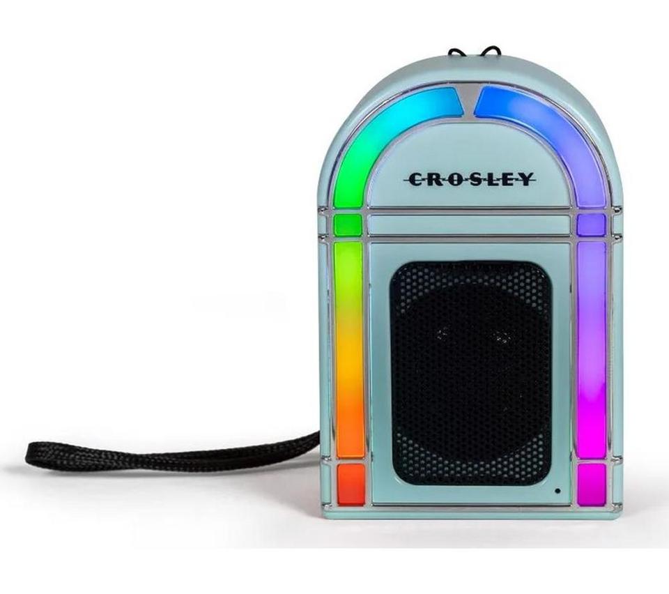 CROSLEY Mini Jukebox Portable Bluetooth Speaker - Aqua Blue
