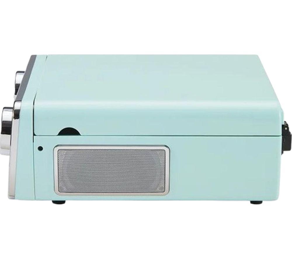 CROSLEY Powel 7-in-1 Music Centre - Aqua Blue image number 6 of 9