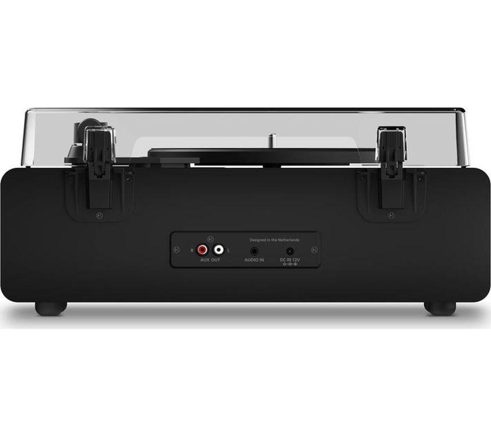 PHILIPS Century The Stevie Belt Drive Bluetooth Turntable - Black image number 6 of 6