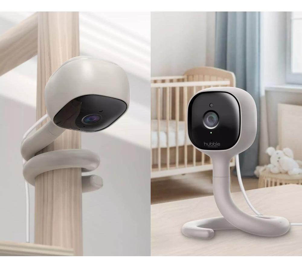 HUBBLE Go Baby Smart Baby Monitoring Camera - White image number 5 of 6