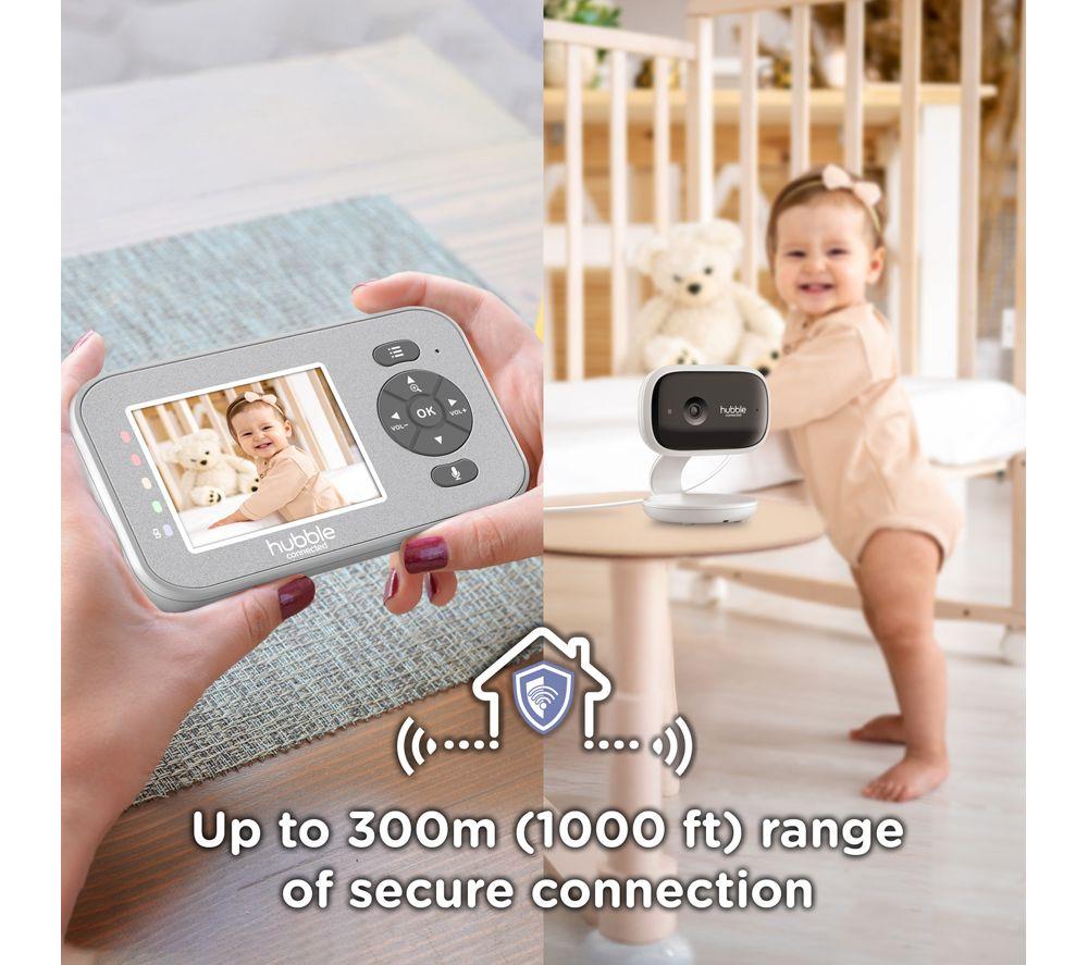 HUBBLE Nursery Explore 2.8&rdquo; Smart Baby Monitor - White image number 5 of 8