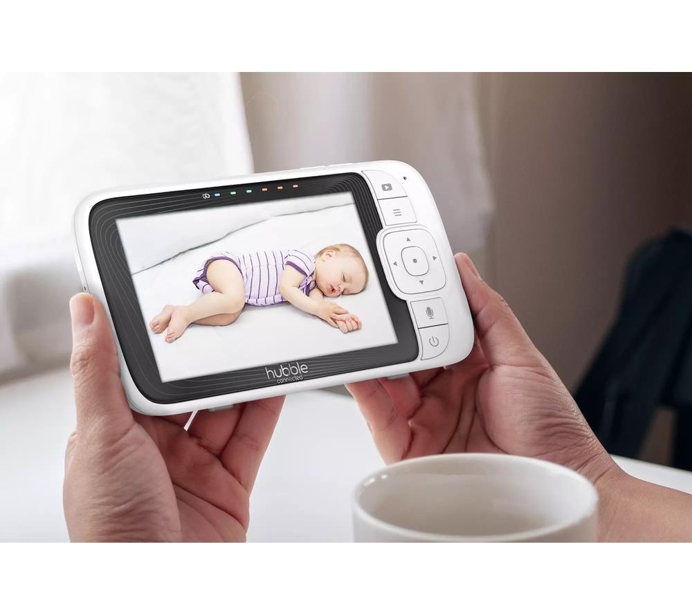 HUBBLE Nursery Pal Connect 5&rdquo; Smart Baby Monitor - White image number 6 of 8