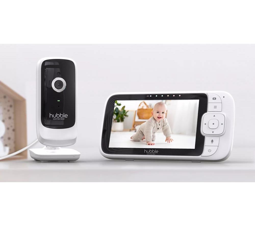 HUBBLE Nursery Pal Connect 5&rdquo; Smart Baby Monitor - White image number 8 of 8
