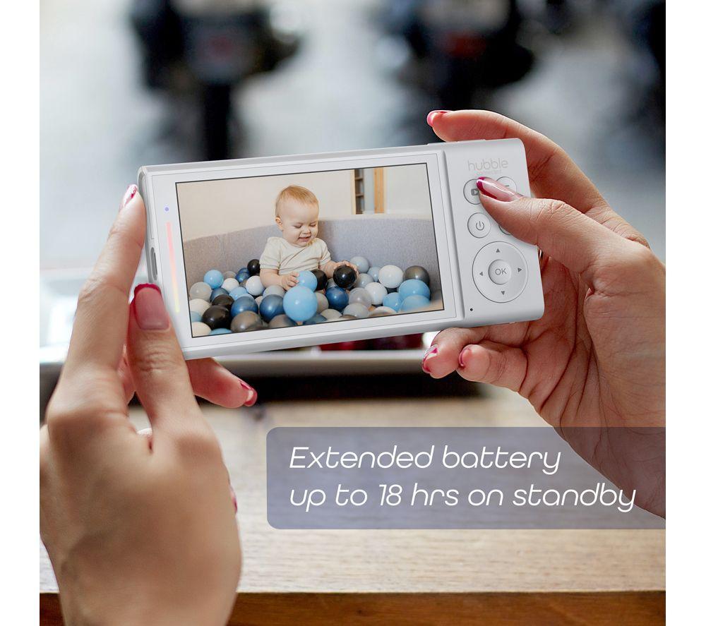 HUBBLE GoBaby 5" Smart Portable Baby Monitor - White image number 10 of 12