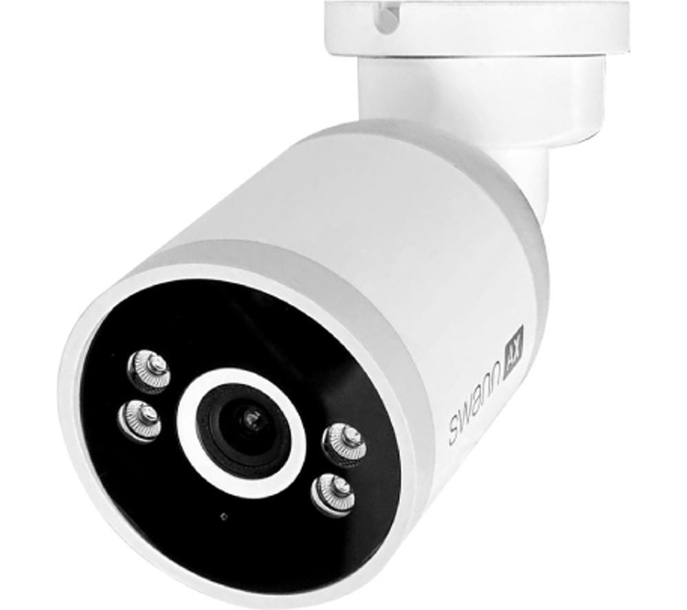 Swann Advancedx Nhd-Advanxb 4K Nvr Add-On Security Camera, White