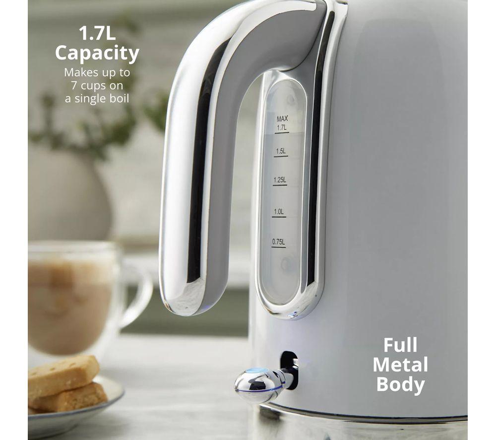 SWAN Solace 2-Slice Toaster & Cordless Jug Kettle Bundle - White image number 3 of 8
