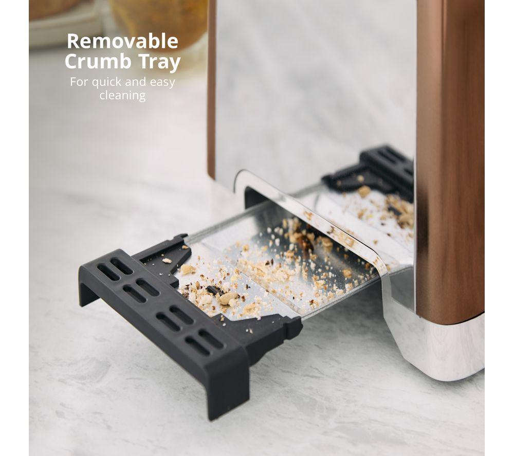 SWAN Solace 2-Slice Toaster & Cordless Jug Kettle Bundle - Copper image number 4 of 9