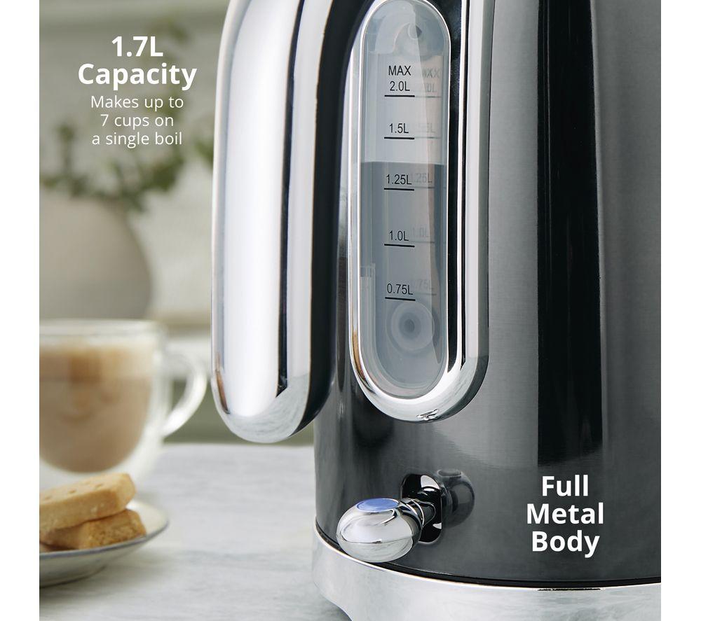 SWAN Solace 2-Slice Toaster & Cordless Jug Kettle Bundle - Graphite image number 5 of 9