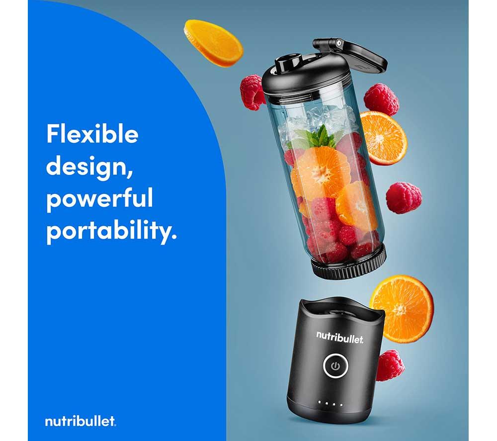 NUTRIBULLET Flex Portable Blender - Black image number 2 of 18