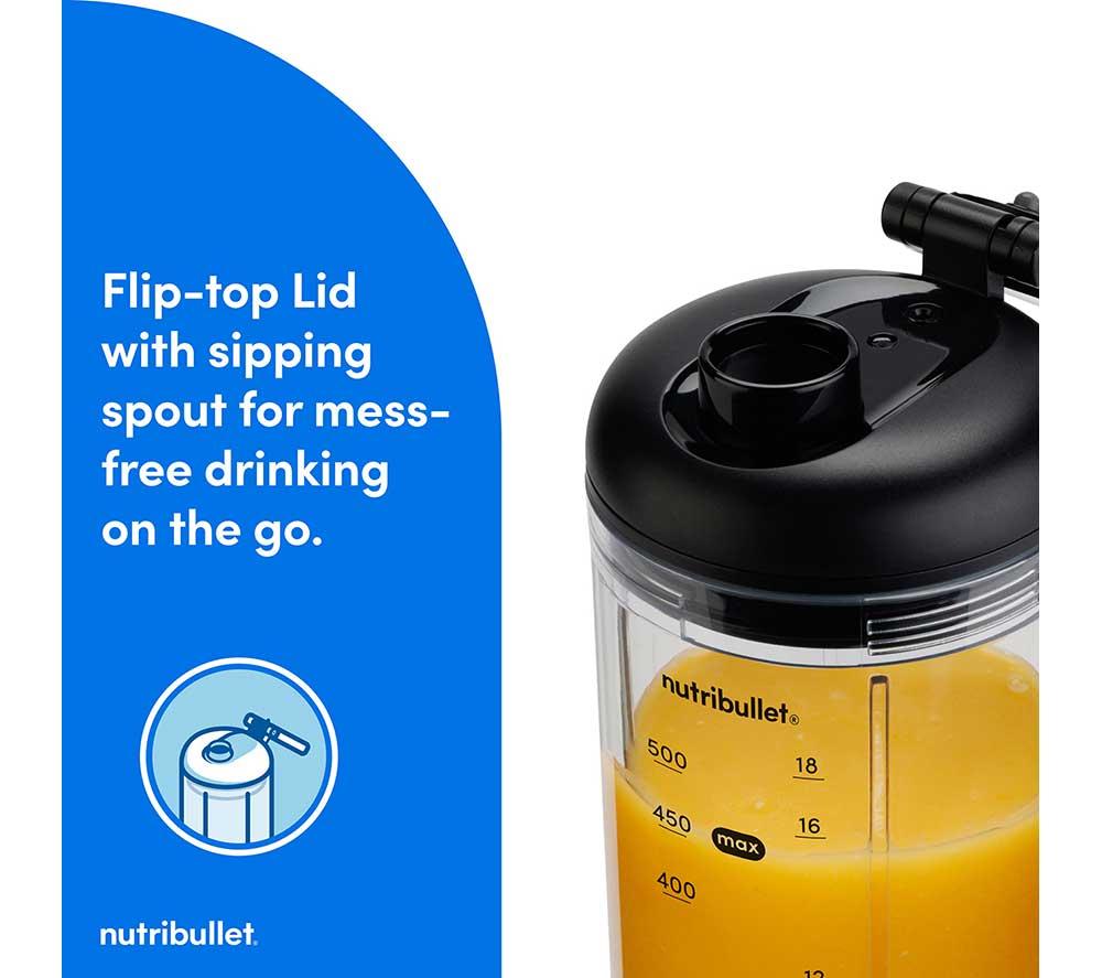 NUTRIBULLET Flex Portable Blender - Black image number 5 of 18