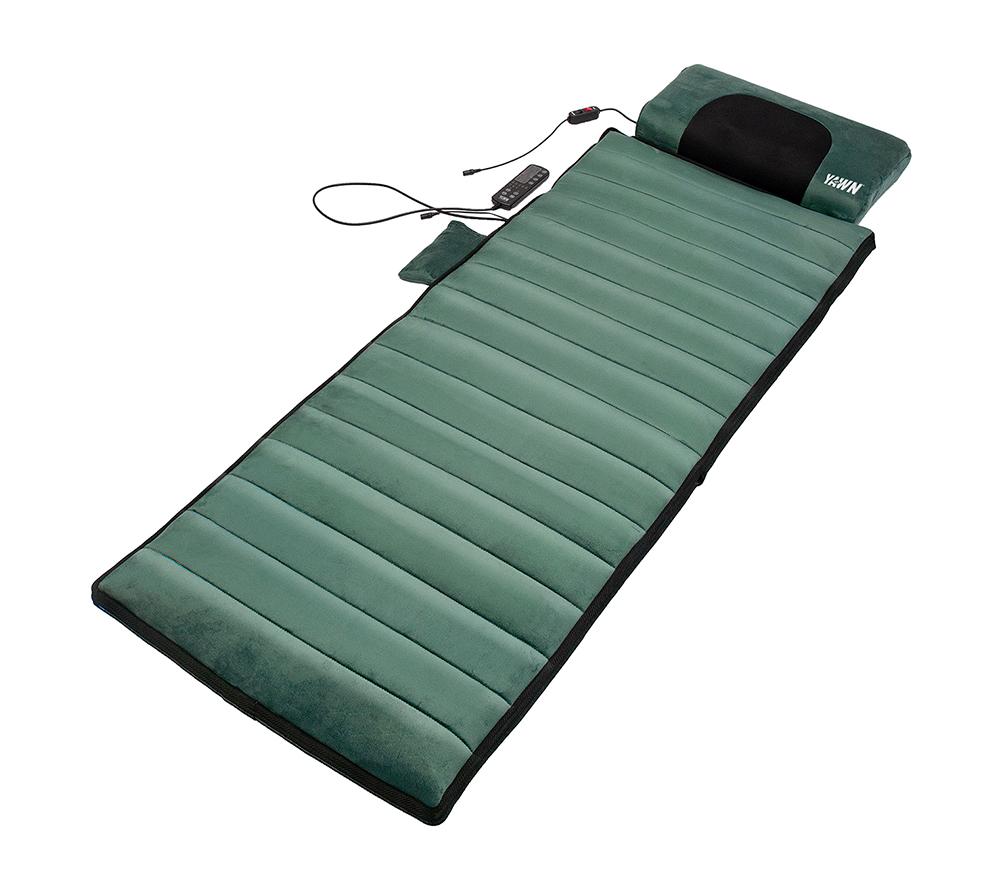 YAWN Air eZwell Remedy V2 Shiatsu Body Massager Mattress - Green image number 2 of 17