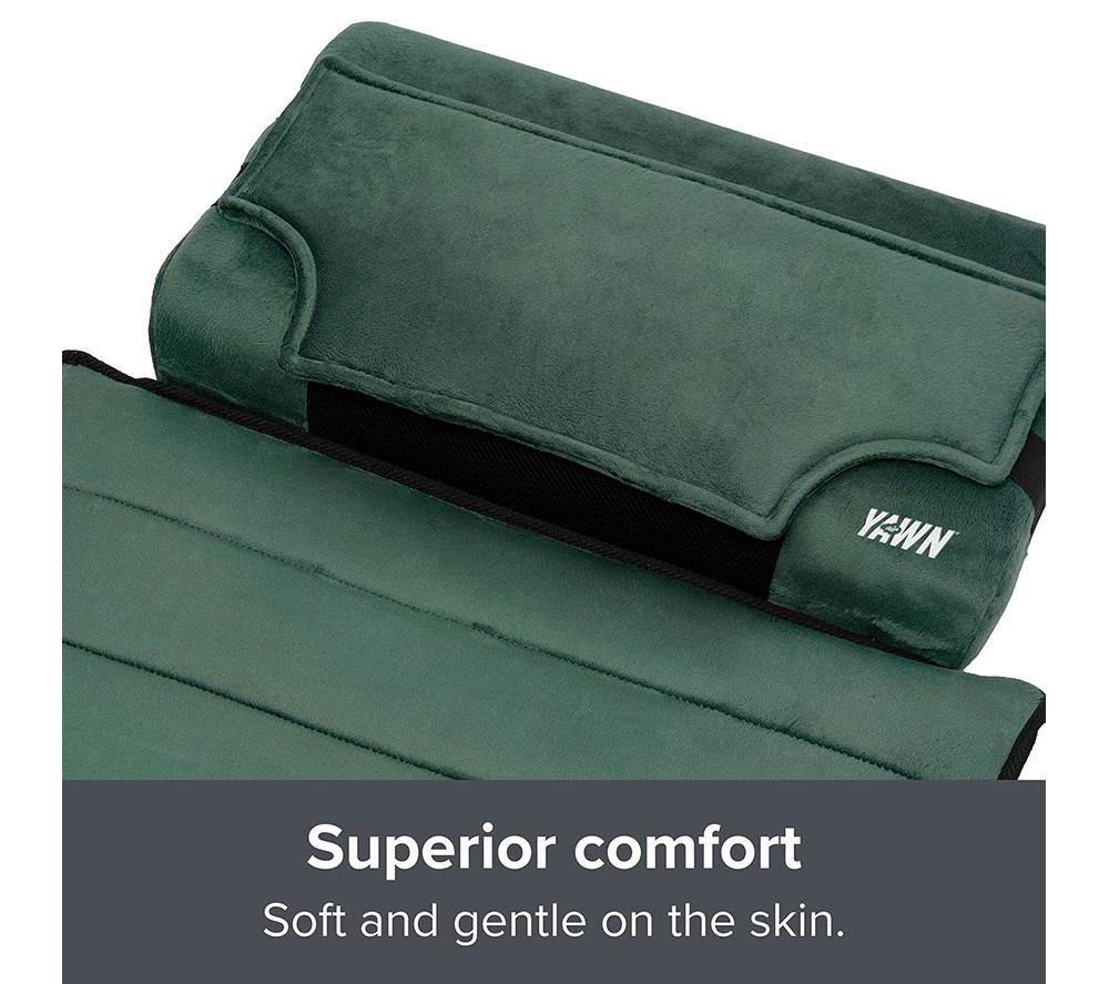 YAWN Air eZwell Remedy V2 Shiatsu Body Massager Mattress - Green image number 6 of 17