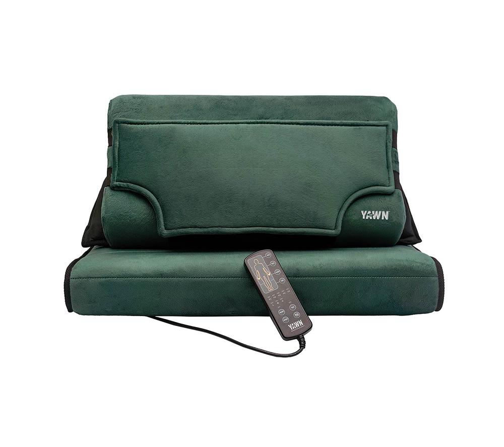 YAWN Air eZwell Remedy V2 Shiatsu Body Massager Mattress - Green image number 8 of 17