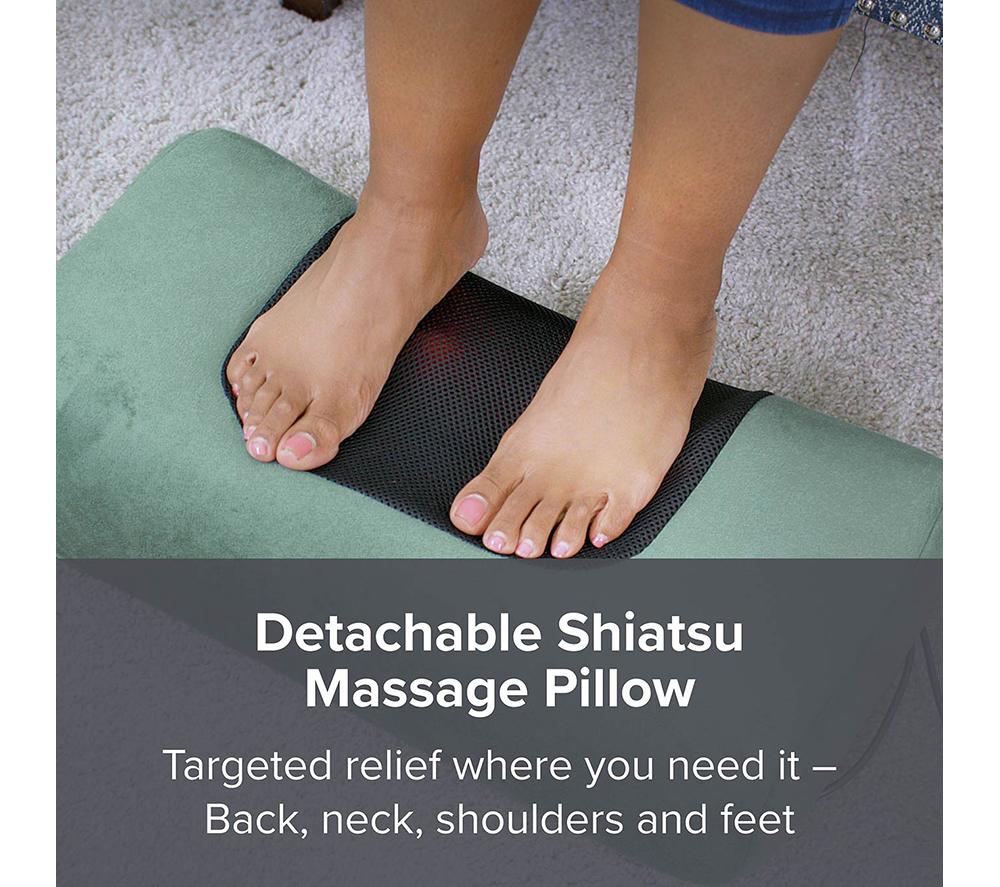 YAWN Air eZwell Remedy V2 Shiatsu Body Massager Mattress - Green image number 10 of 17