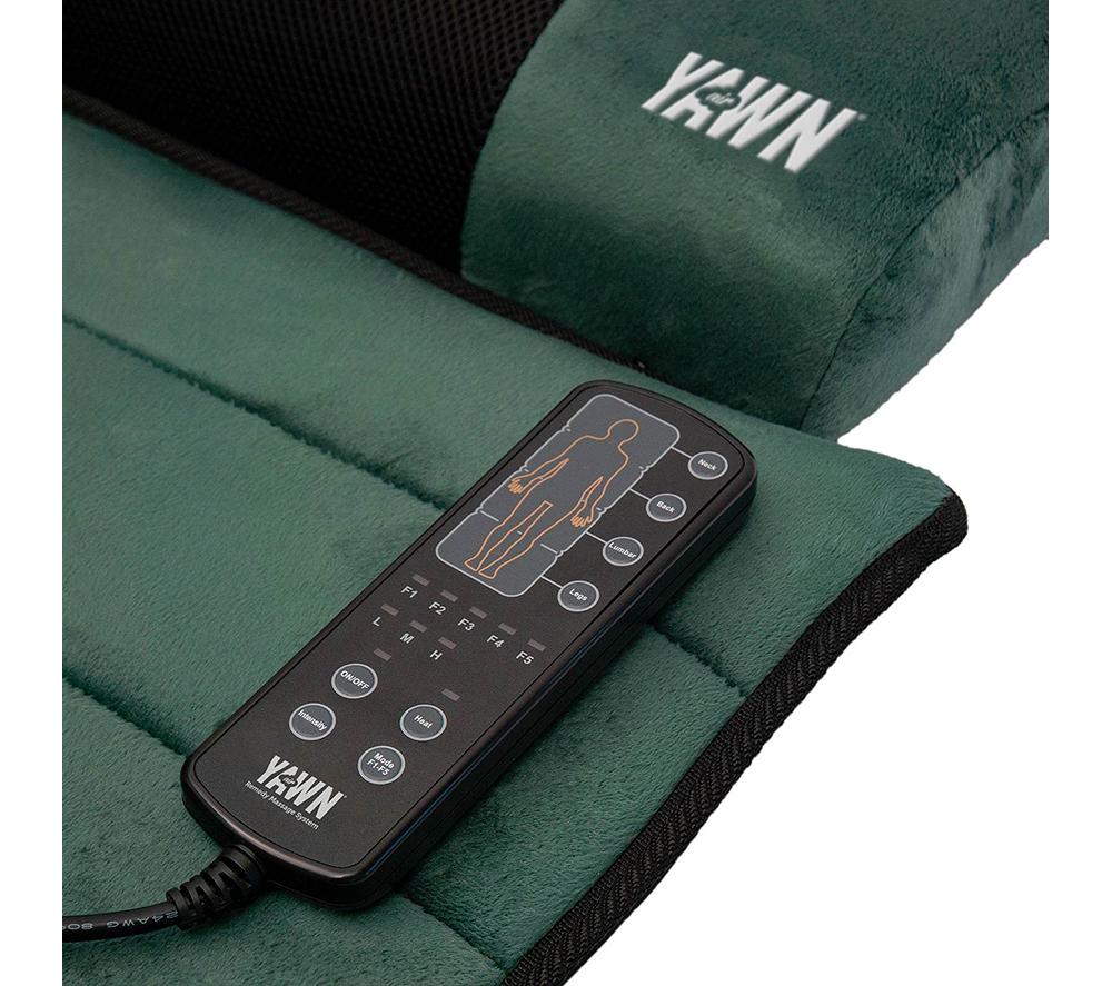 YAWN Air eZwell Remedy V2 Shiatsu Body Massager Mattress - Green image number 13 of 17