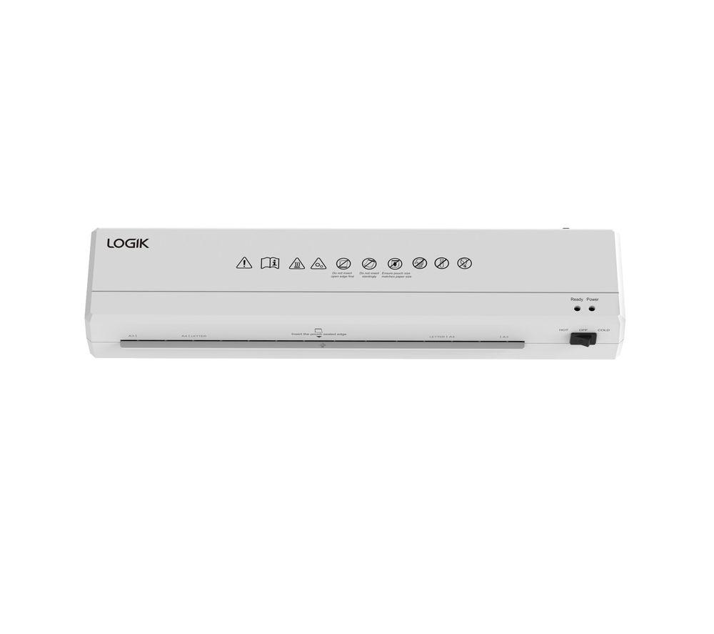LOGIK A3 Laminator - White