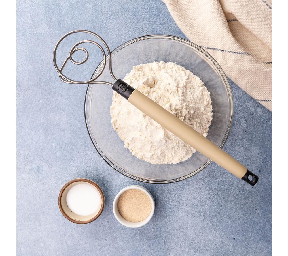 BROD & TAYLOR HK-100 Dough Whisk - Brown & Silver image number 7 of 8