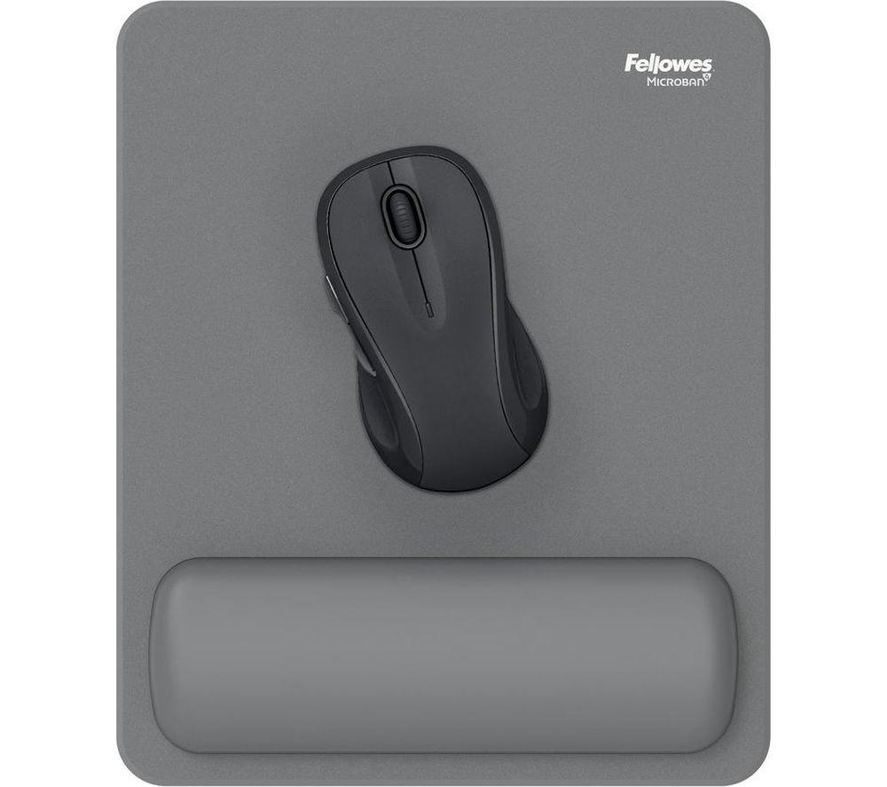 FELLOWES Breyta Mouse Mat - Grey image number 5 of 7