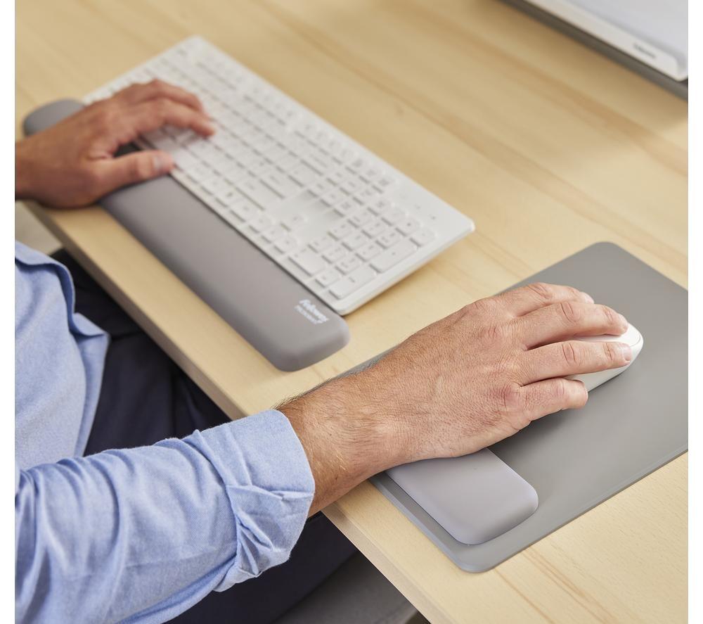 FELLOWES Breyta Mouse Mat - Grey, XL image number 4 of 9