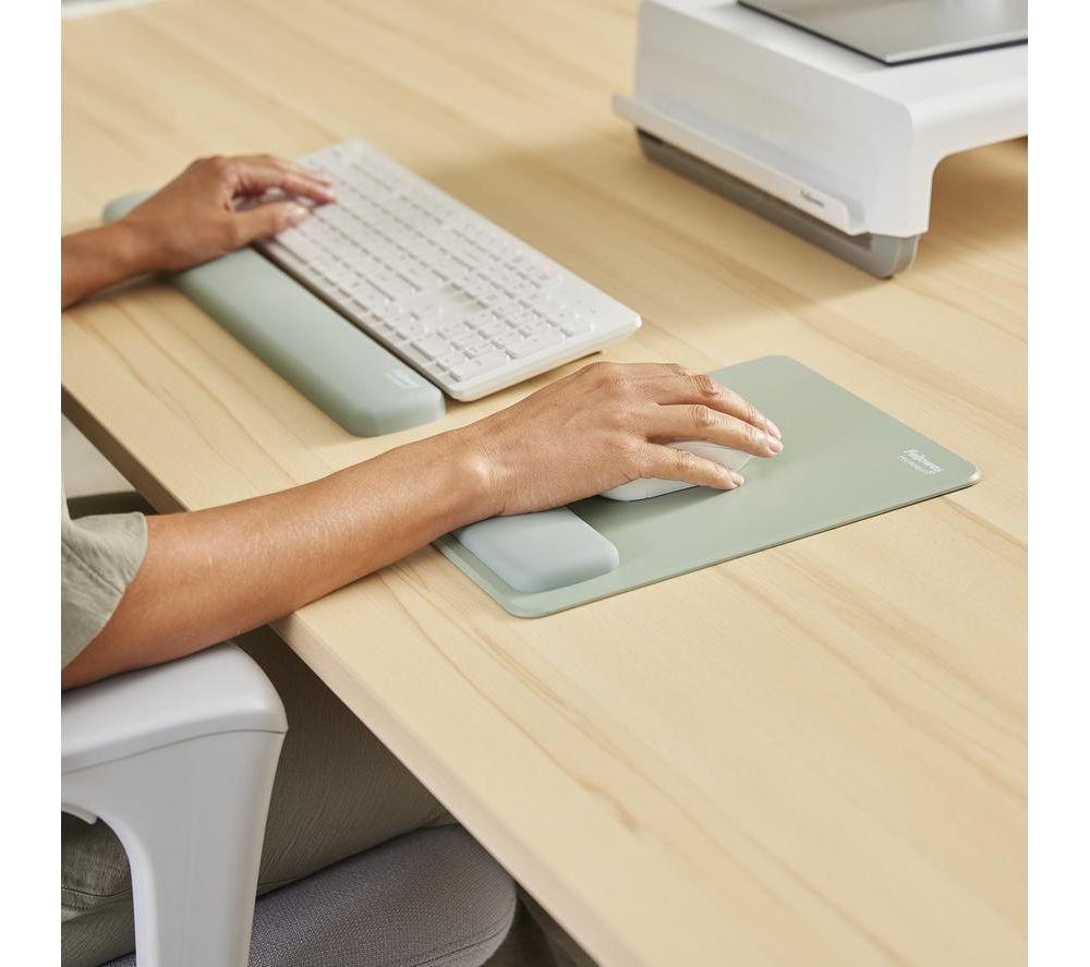 FELLOWES Breyta Mouse Mat - Sage, XL image number 8 of 8